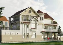 Khmer Exterior Villa Villa-EC60 in Cambodia