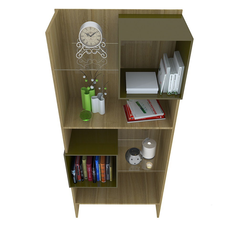 Bookcase-FP1 Furniture Bookcases Projects - Komnit Design