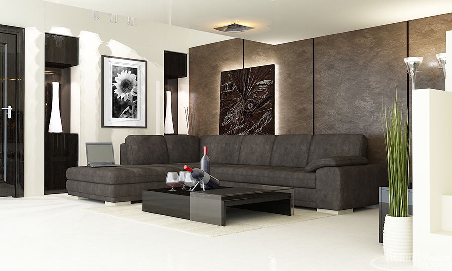 LV-K014 Interior Living Room Projects - Komnit Design